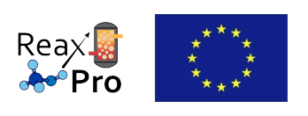 ReaxPro logo, European Union flag